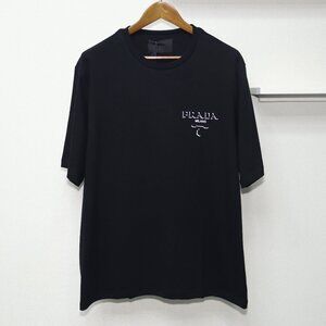 Prada three-dimensional embroidered logo short sleeves
